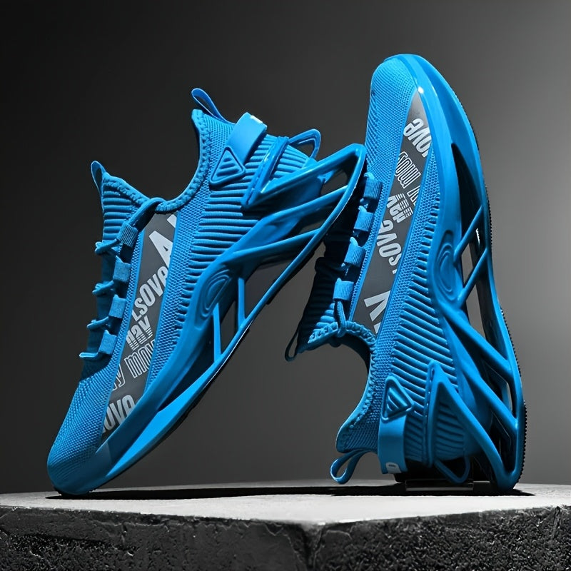 Men's Lightweight Breathable Running Shoes – Stable & Cushioned for All-Season Wear