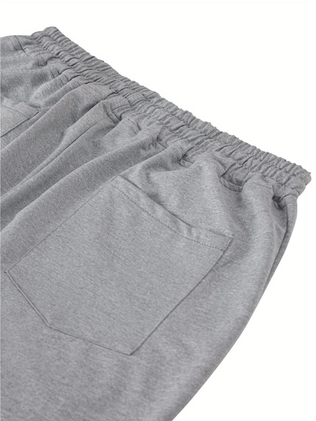 3-Pack Slim Fit Cotton Jogger Sweatpants with Zippered Pockets