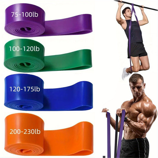 Natural Rubber Resistance Bands for Strength Training