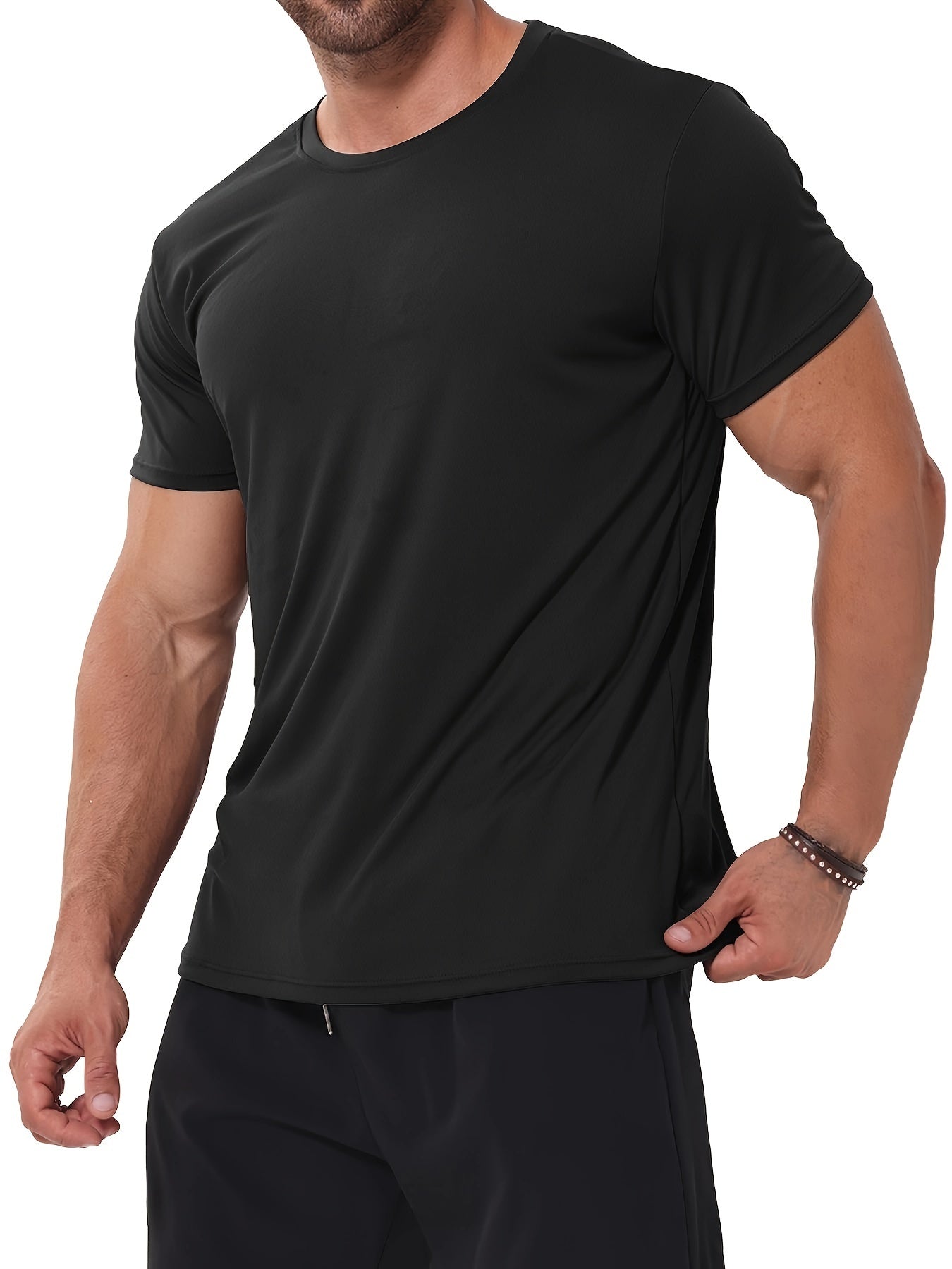 6-Pack Men's Quick-Dry Athletic T-Shirts