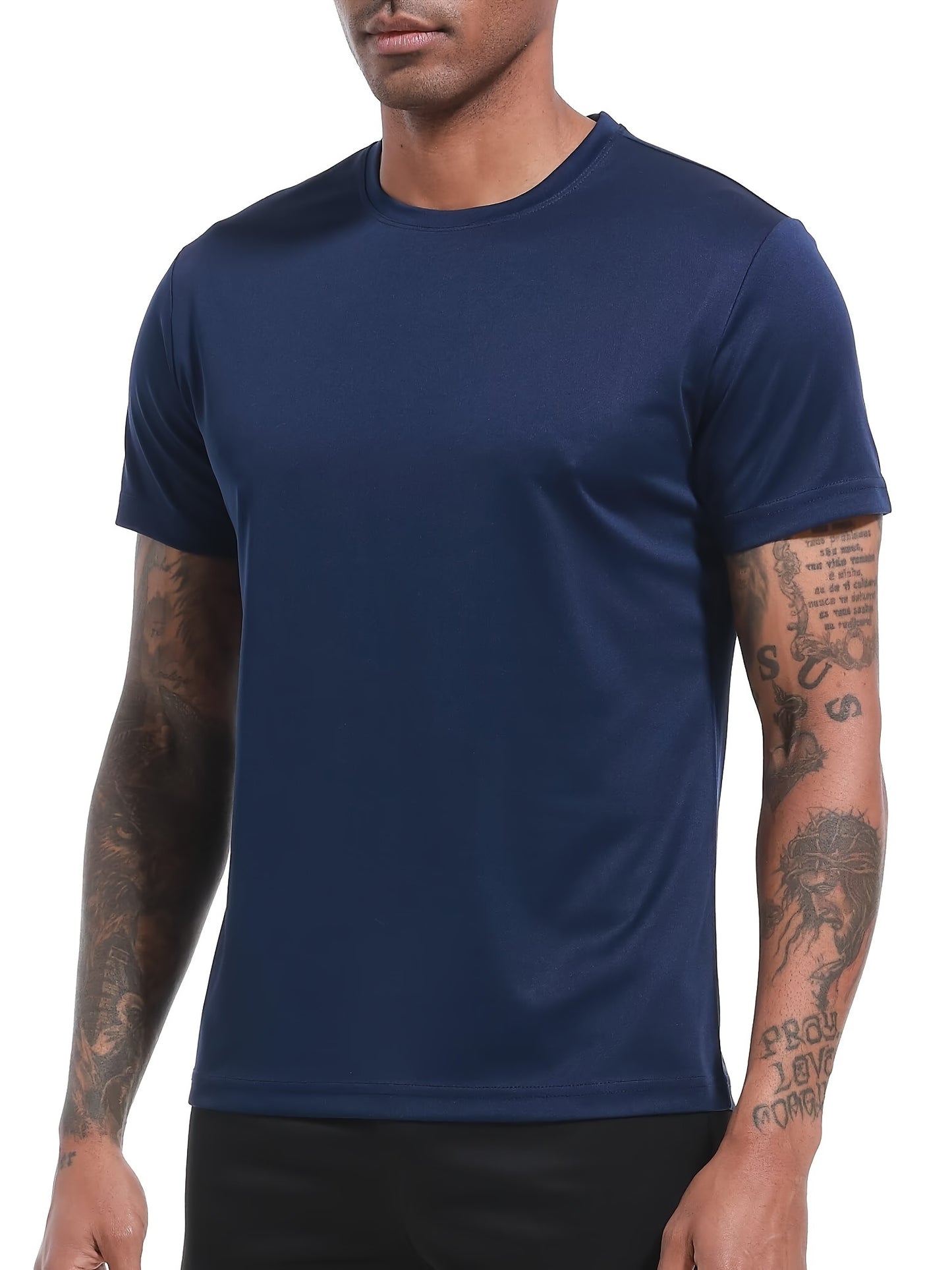 6-Pack Men's Quick-Dry Athletic T-Shirts