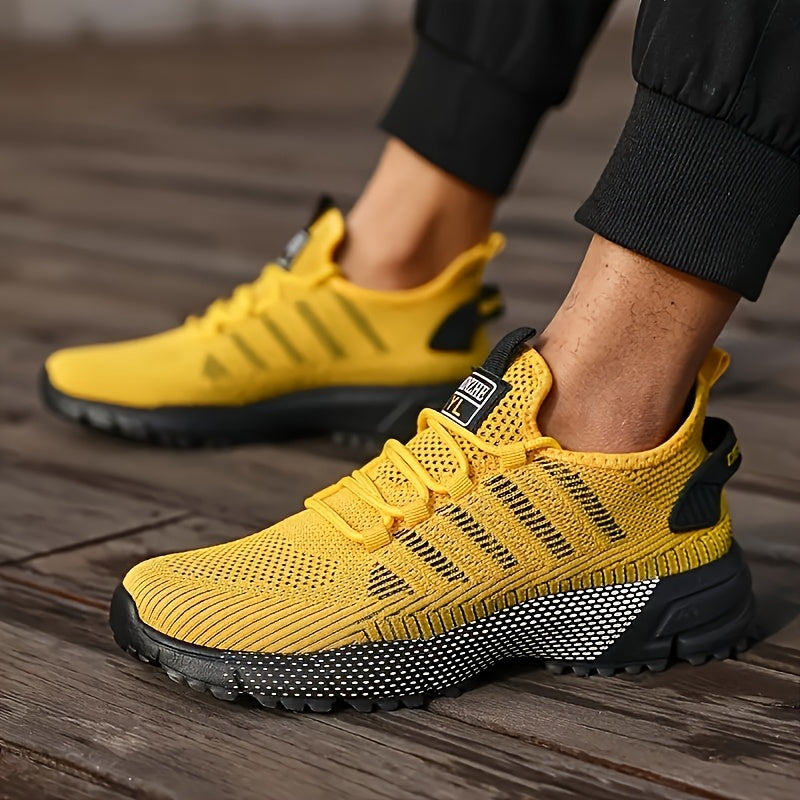 Men's Low-Top Running Shoes – Lightweight All-Season Sports Sneakers
