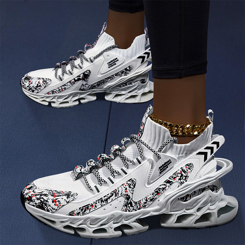  Women’s Fashionable Lace-Up Casual Sneakers