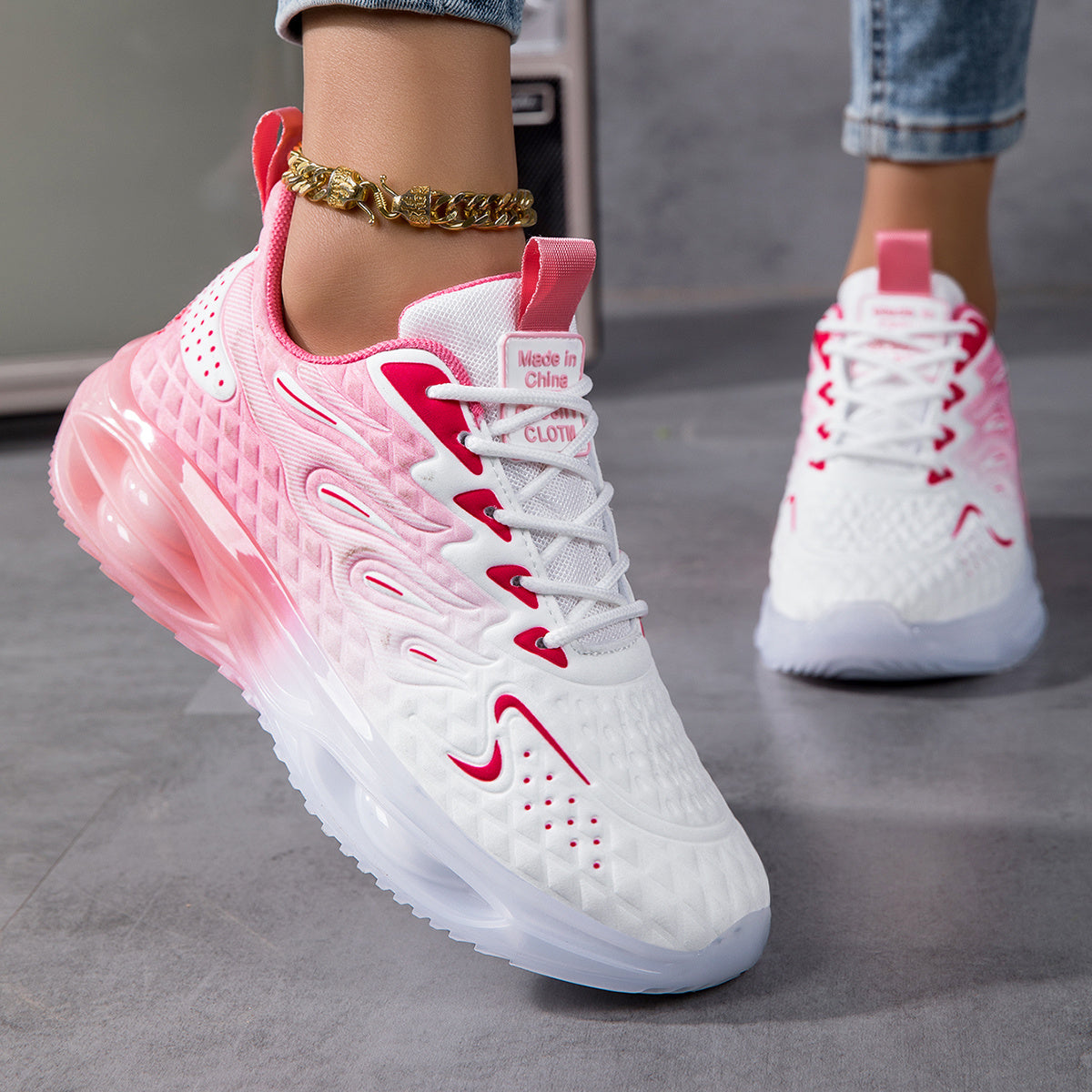 Women's Gradient Air Cushion Running Shoes