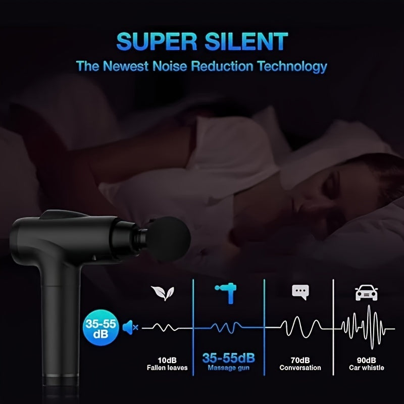 Deep Tissue Handheld Massage Gun for Muscle Relief