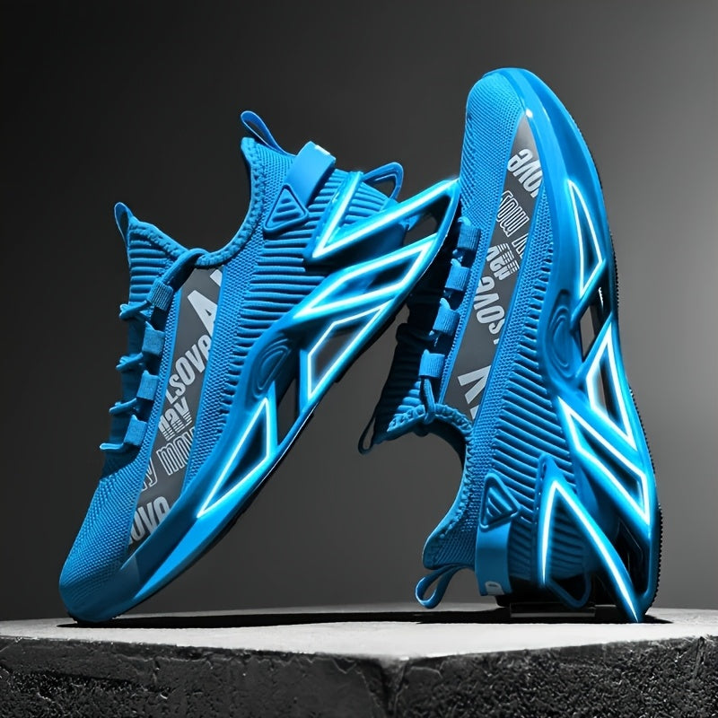 Men's Lightweight Breathable Running Shoes – Stable & Cushioned for All-Season Wear