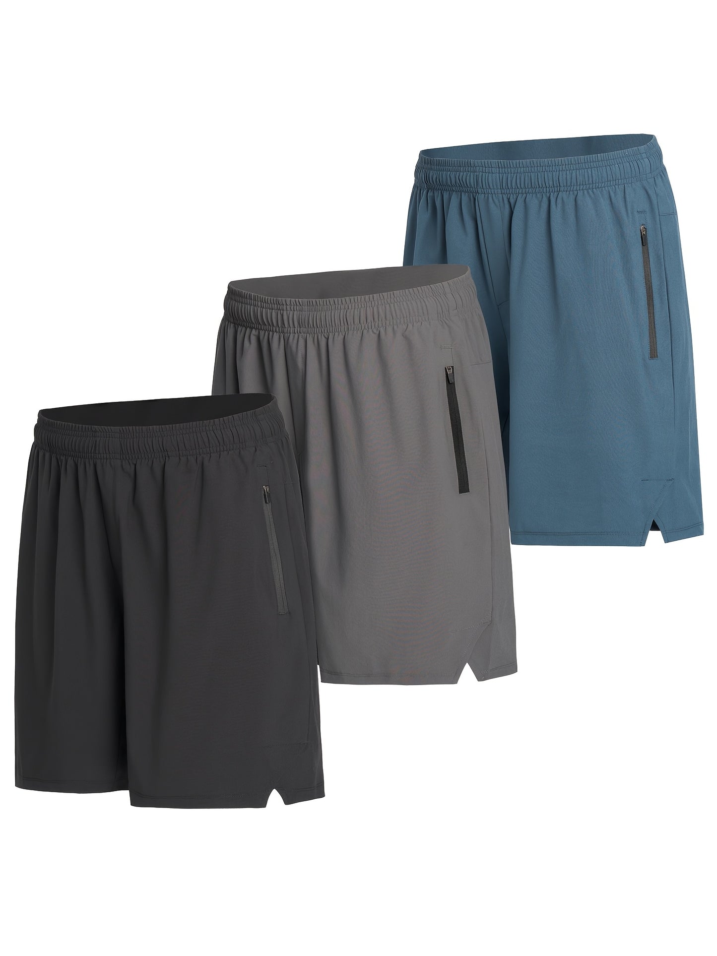 3-Pack Men's Running & Athletic Shorts