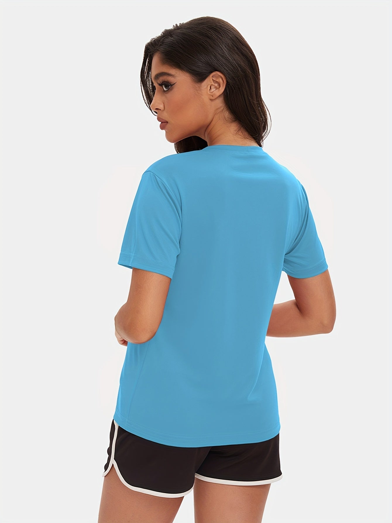 Women's Crew Neck Sport T-Shirts – 10-Piece Set