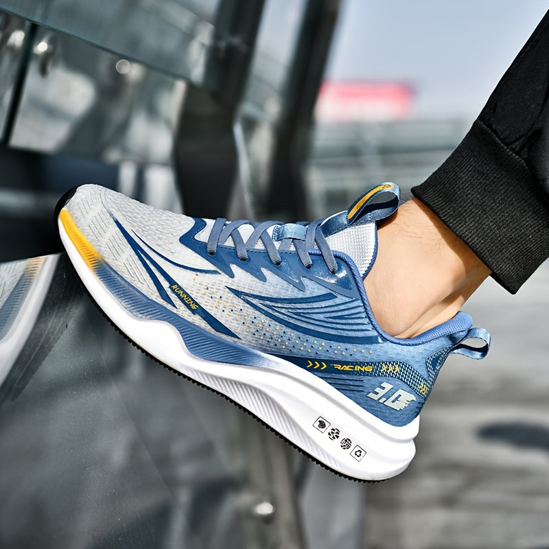 Men's Mid-Top Sports Sneakers – Lightweight Casual Running Shoes