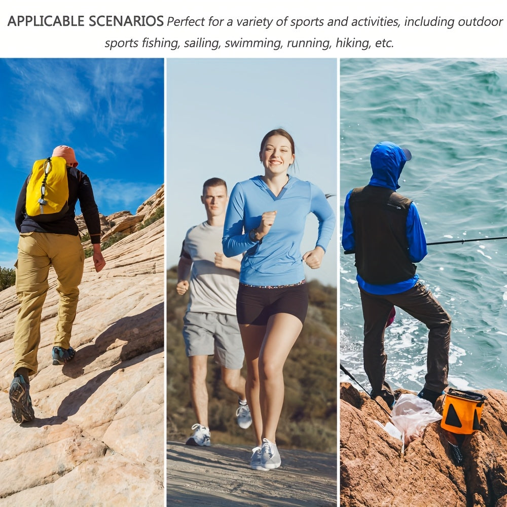 6-Pack Men's Quick-Dry Wicking Long Sleeve Hoodie Pullover Sweatshirts