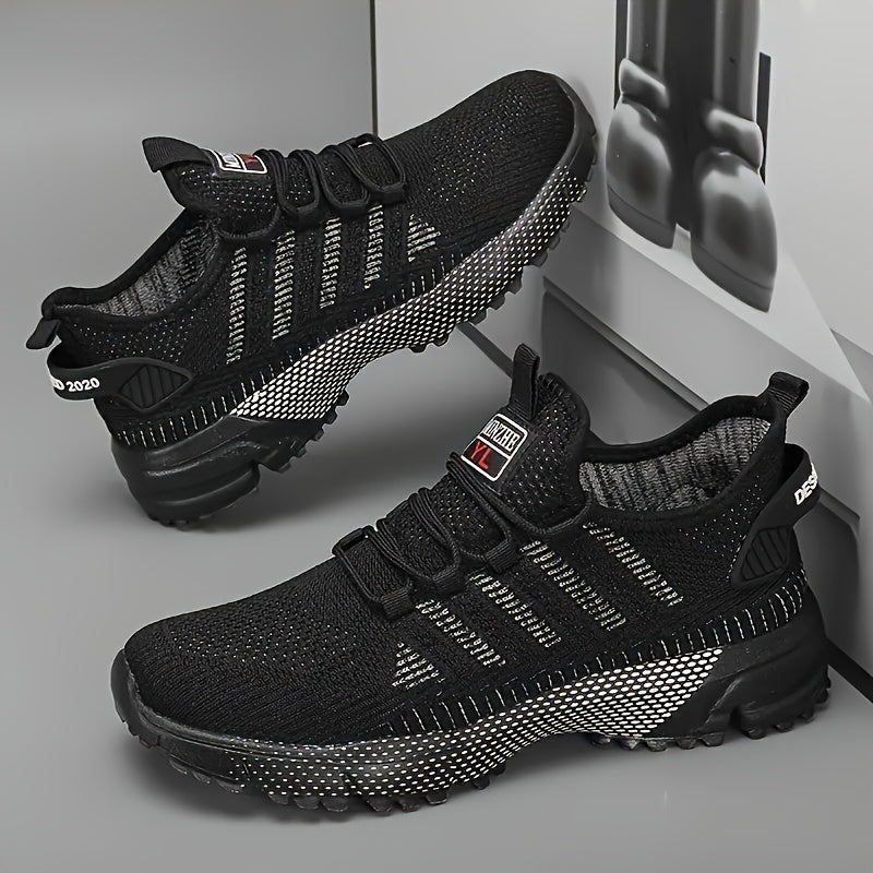 Men's Low-Top Running Shoes – Lightweight All-Season Sports Sneakers