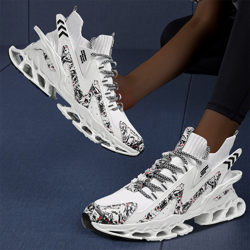  Women’s Fashionable Lace-Up Casual Sneakers