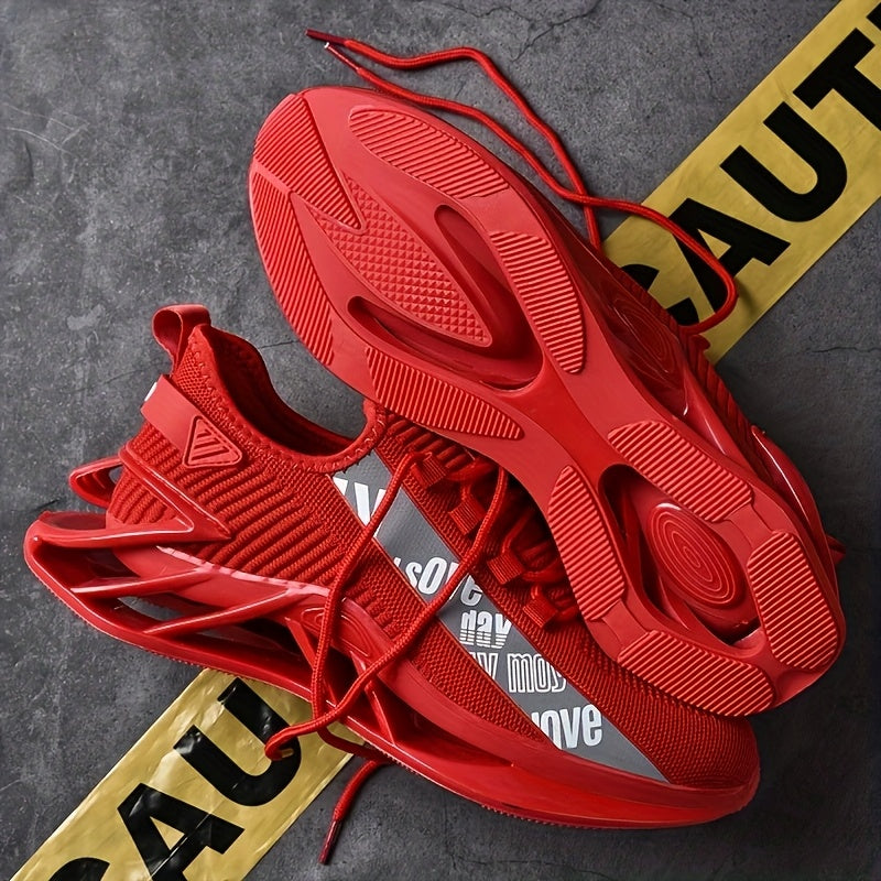 Men's Lightweight Breathable Running Shoes – Stable & Cushioned for All-Season Wear