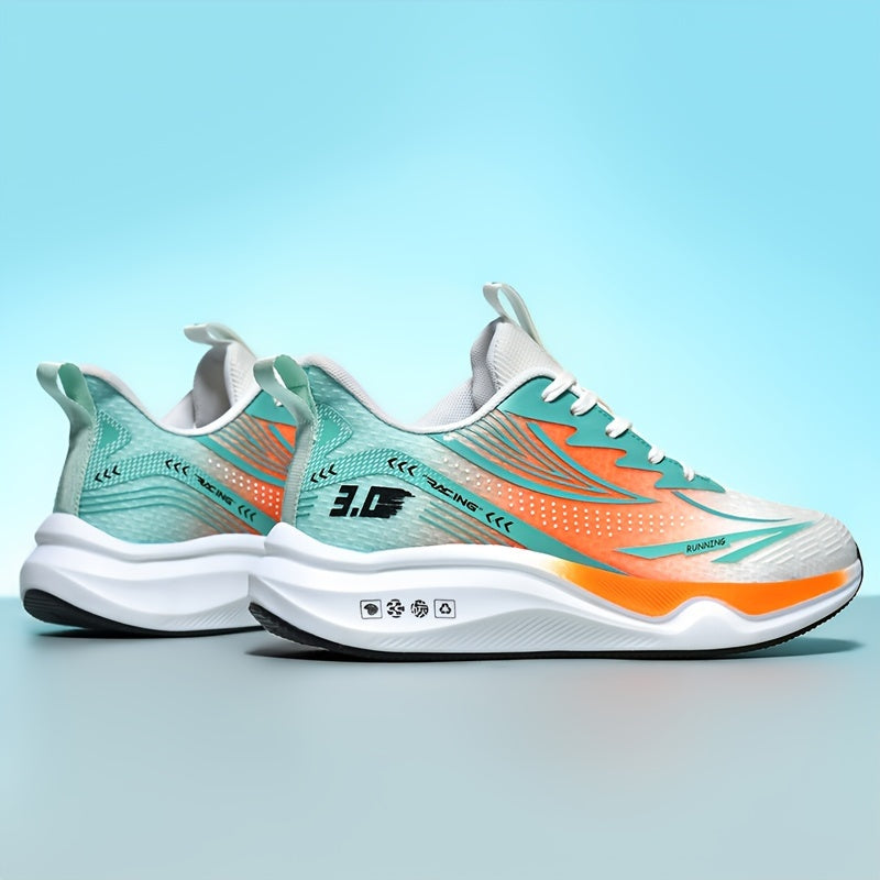 Men's Mid-Top Sports Sneakers – Lightweight Casual Running Shoes