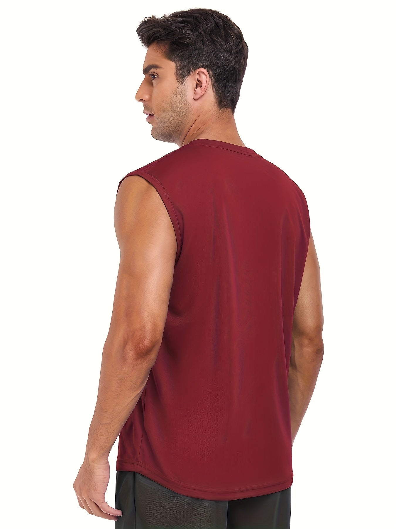 Men's 6-Piece Quick-Dry Sleeveless Workout Tank Tops