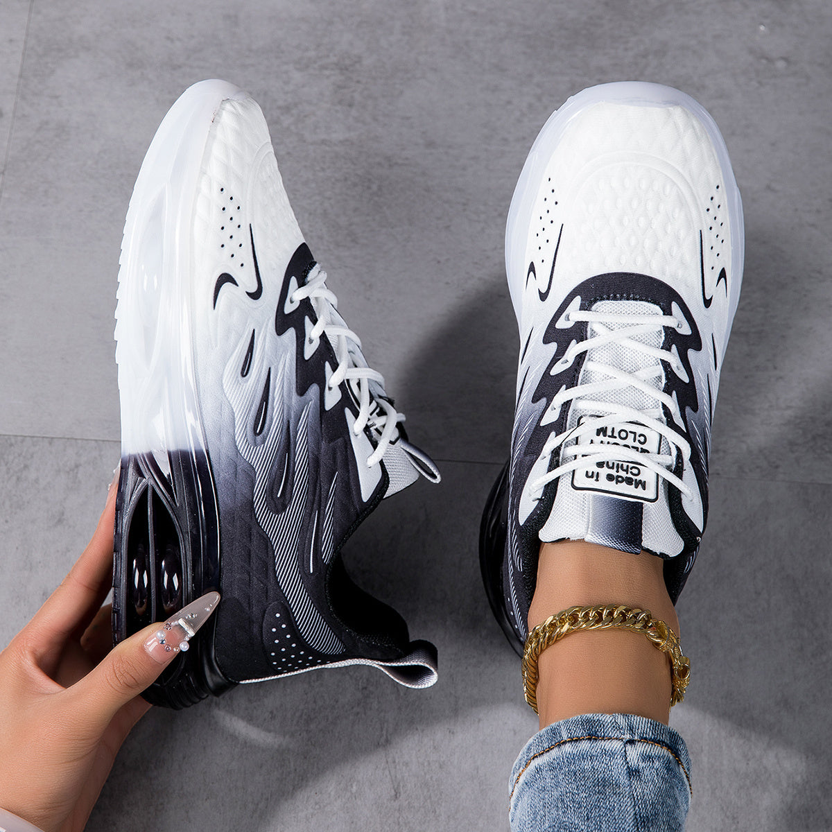 Women's Gradient Air Cushion Running Shoes