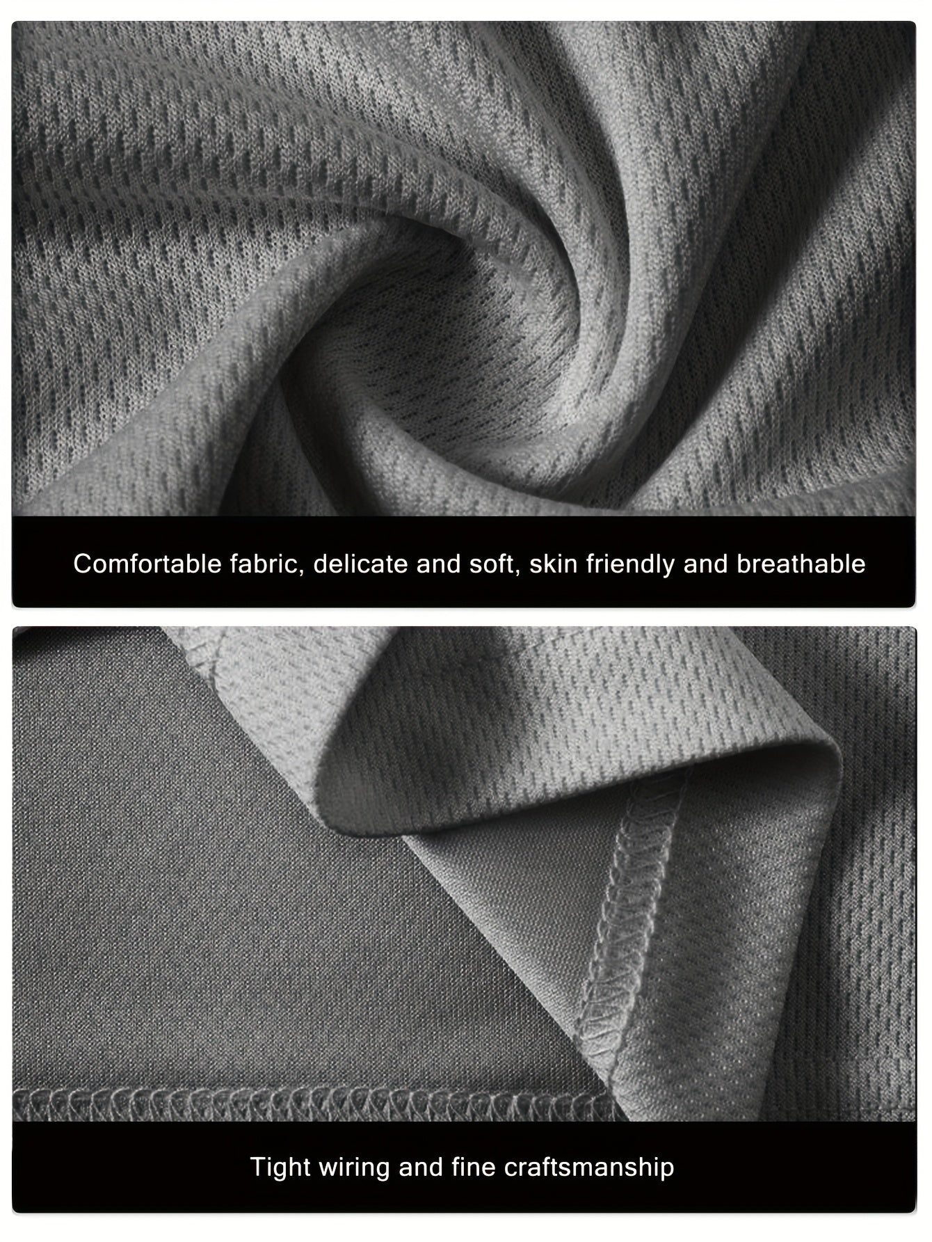 6-Pack Men's Quick-Dry Wicking Long Sleeve Hoodie Pullover Sweatshirts