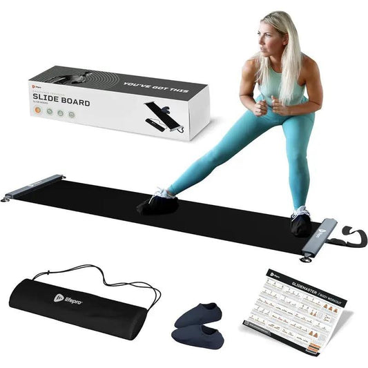 Lifepro Exercise Slide Board for Strength and Endurance Training