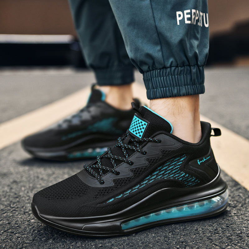 Men's Air Cushioned Running Shoes – Lightweight, Breathable & Shock-Absorbing