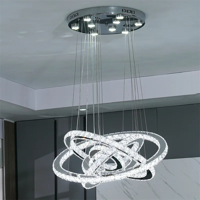 LED Crystal Ceiling Chandelier