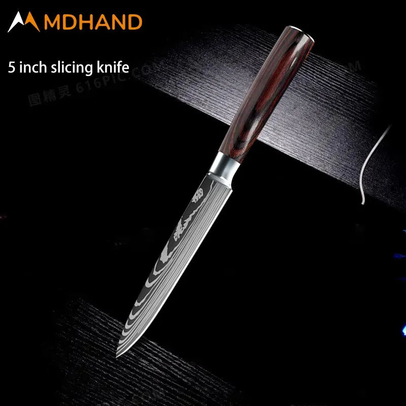 Stainless Steel Chef Knife Set