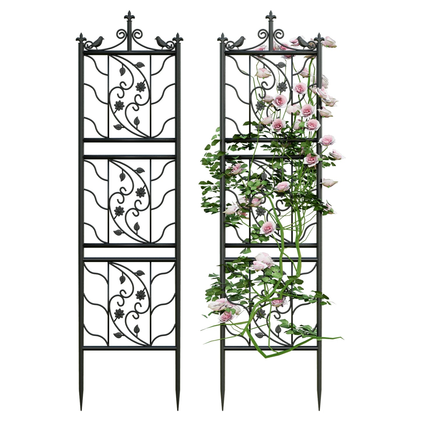 71" Decorative Garden Trellis