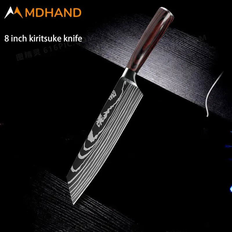 Stainless Steel Chef Knife Set