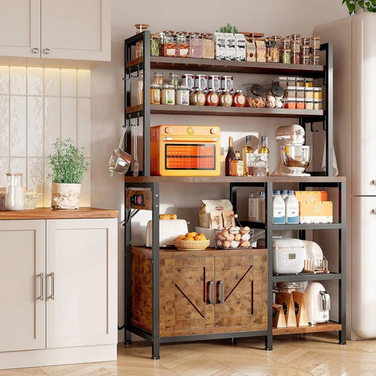 Bakers Rack with Power Outlet