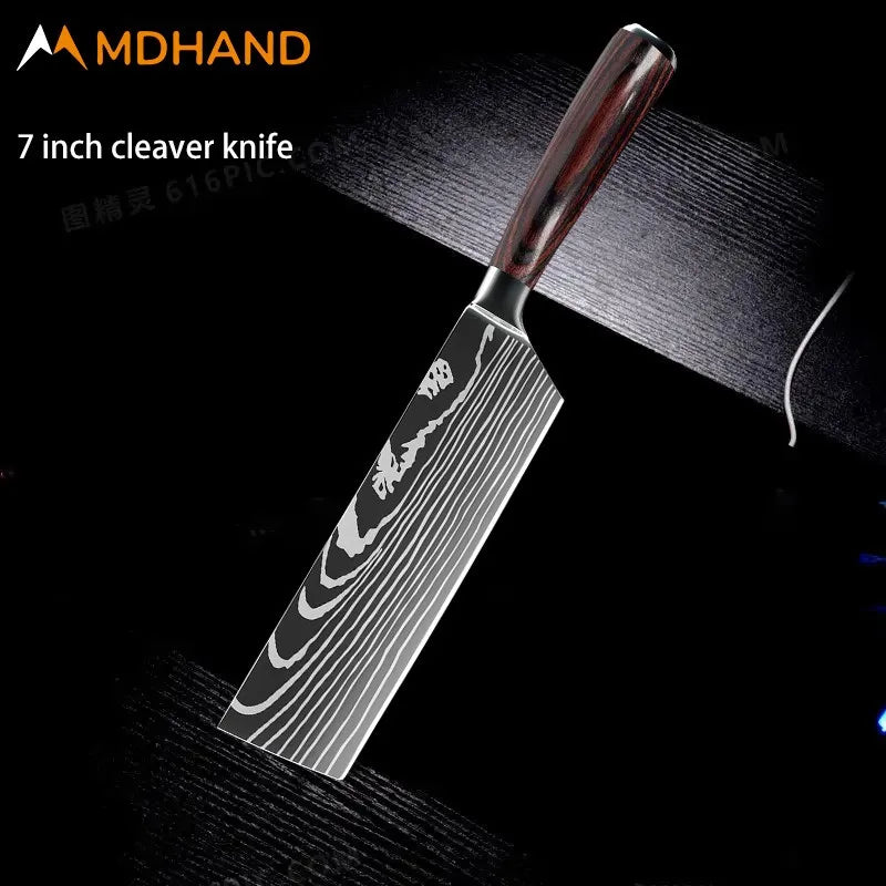 Stainless Steel Chef Knife Set