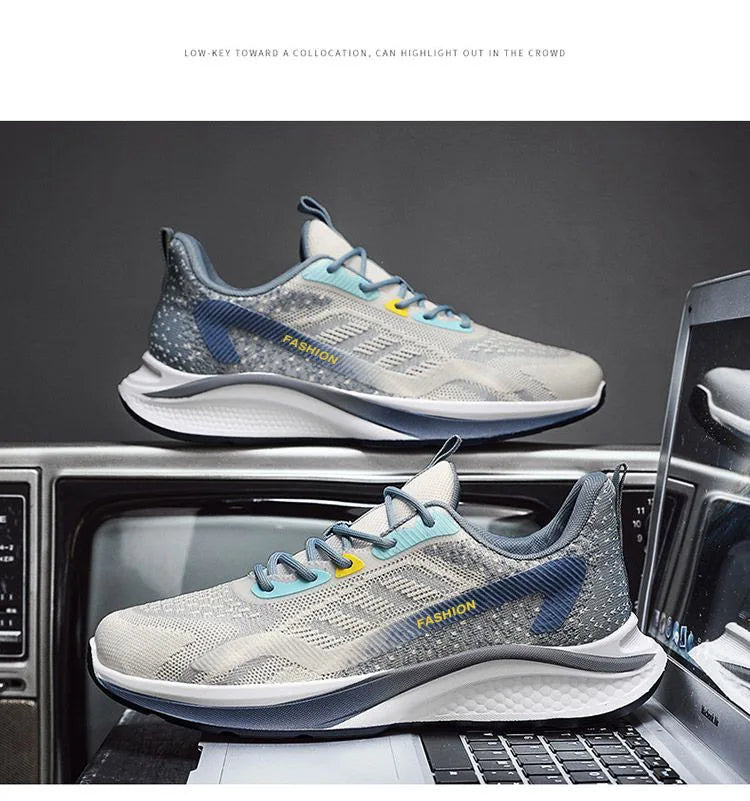Men's Fashion Sneakers – Breathable Casual Running Shoes