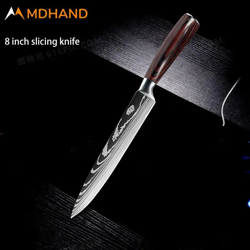 Stainless Steel Chef Knife Set