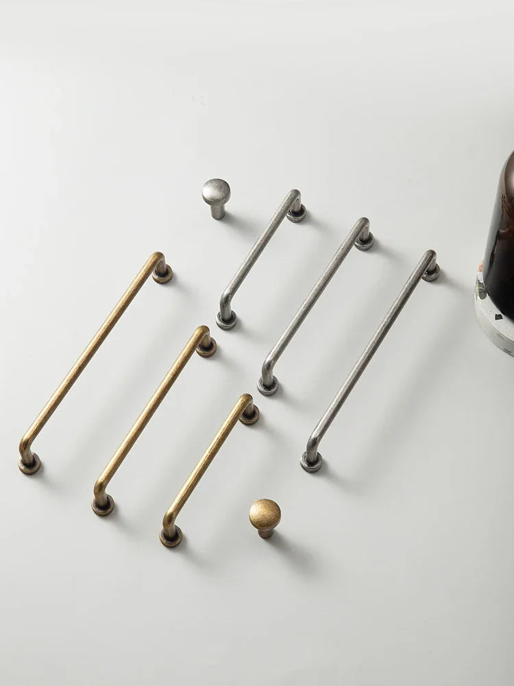 Bronze Cabinet Pulls Antique Furniture Door Handles Knobs