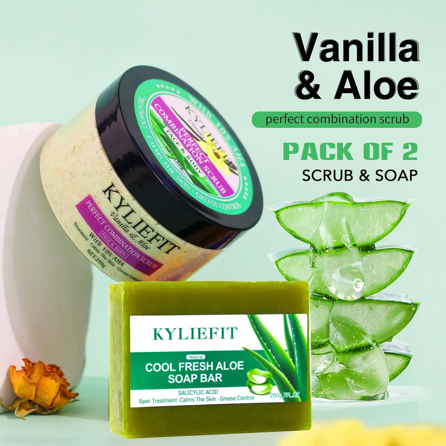 Natural Vanilla & Aloe Perfect Combination Scrub