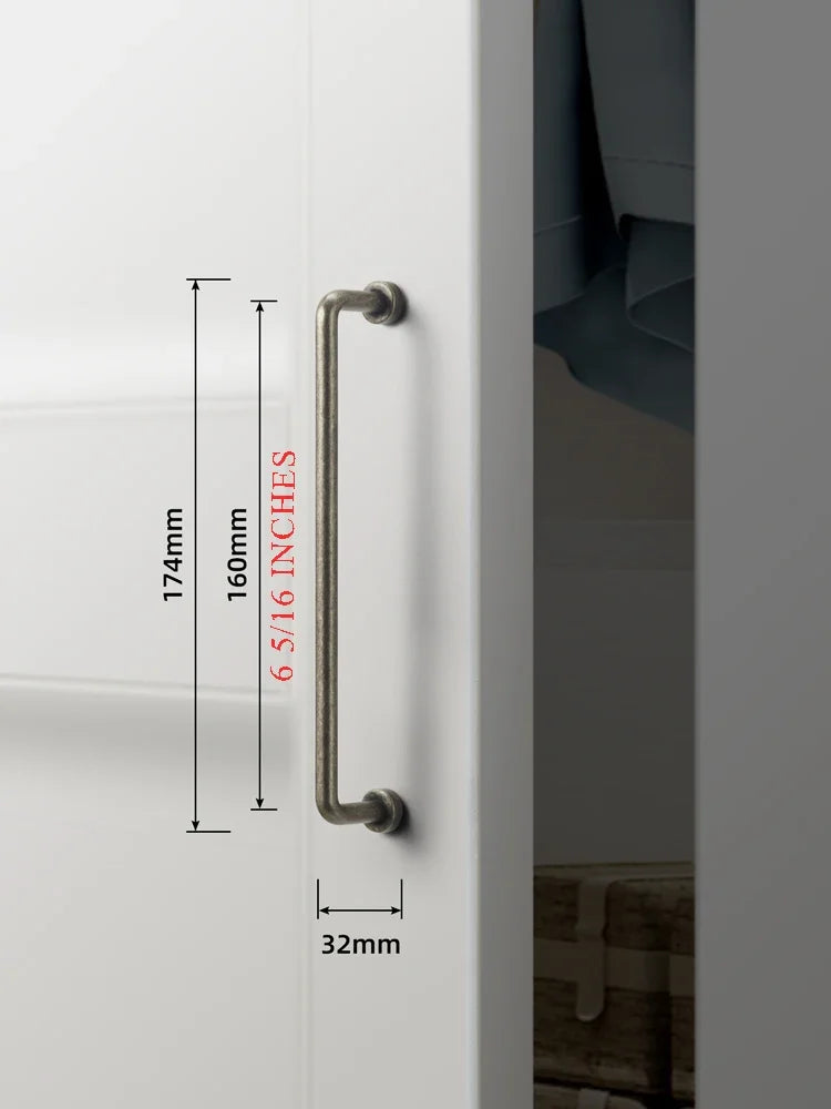 Bronze Cabinet Pulls Antique Furniture Door Handles Knobs