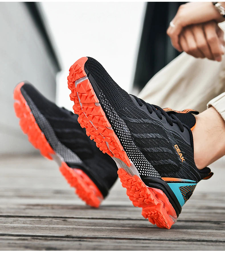 Men's Fashion Sneakers – Breathable Casual Athletic Running Shoes