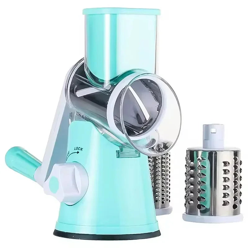 Manual Rotary Vegetable Slicer Cutter