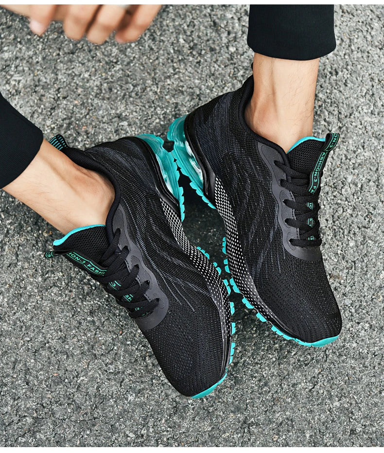 Men's Fashion Sneakers – Breathable Casual Athletic Running Shoes