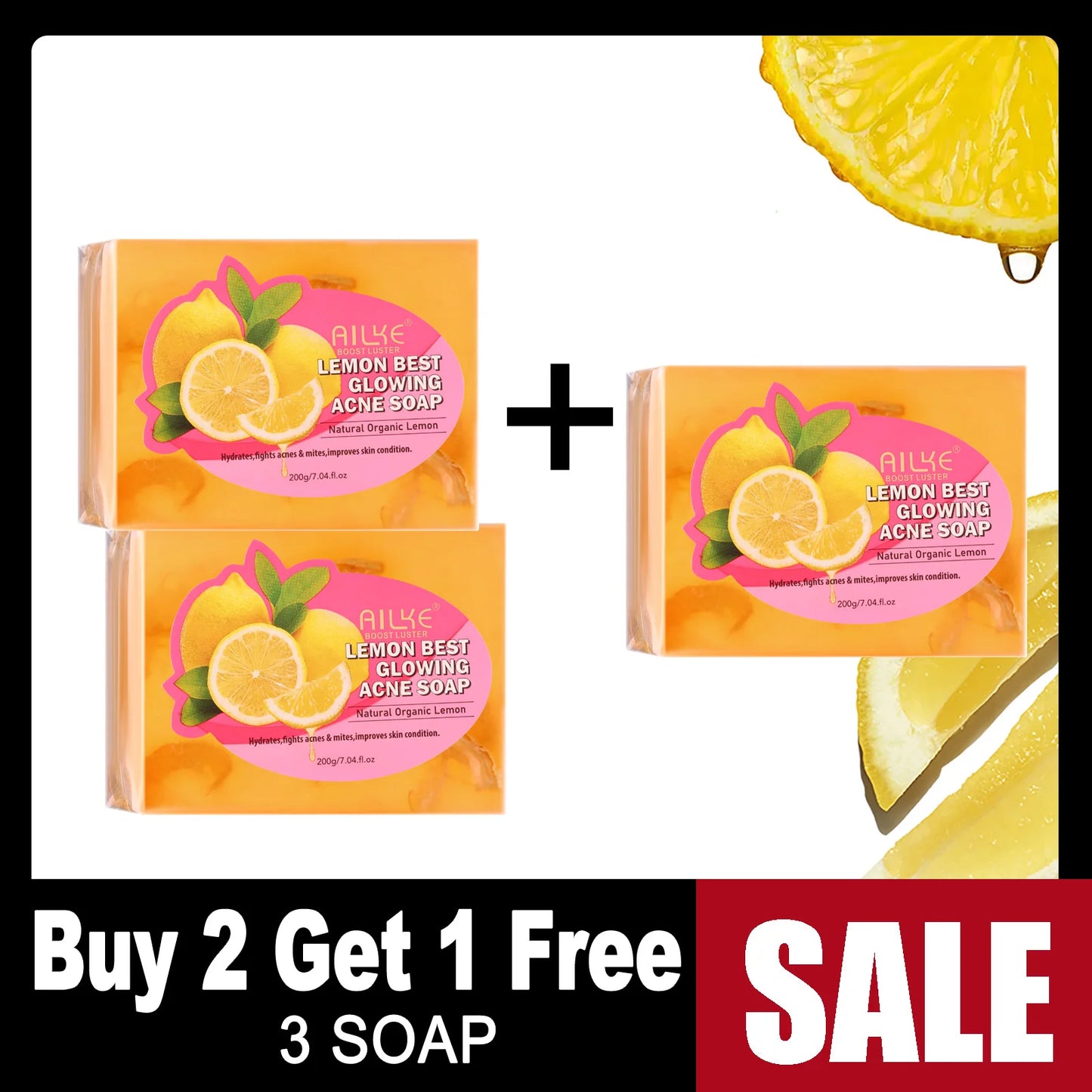 Spots Remover, Deep Cleansing, Moisturizing Soap Bars