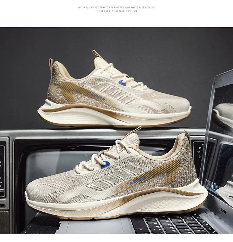 Men's Fashion Sneakers – Breathable Casual Running Shoes