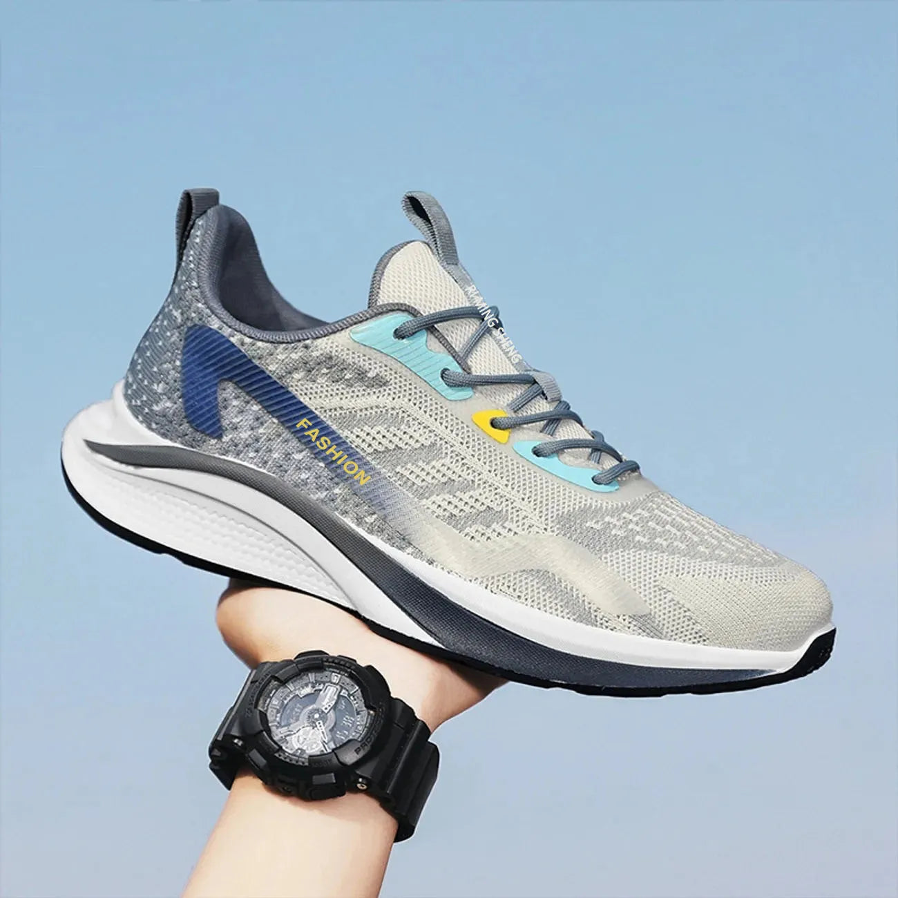 Men's Fashion Sneakers – Breathable Casual Running Shoes