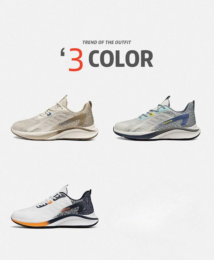 Men's Fashion Sneakers – Breathable Casual Running Shoes