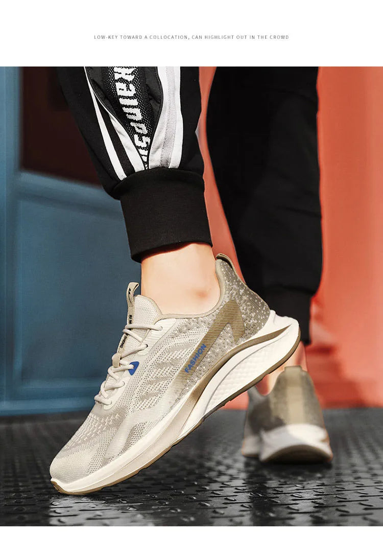 Men's Fashion Sneakers – Breathable Casual Running Shoes