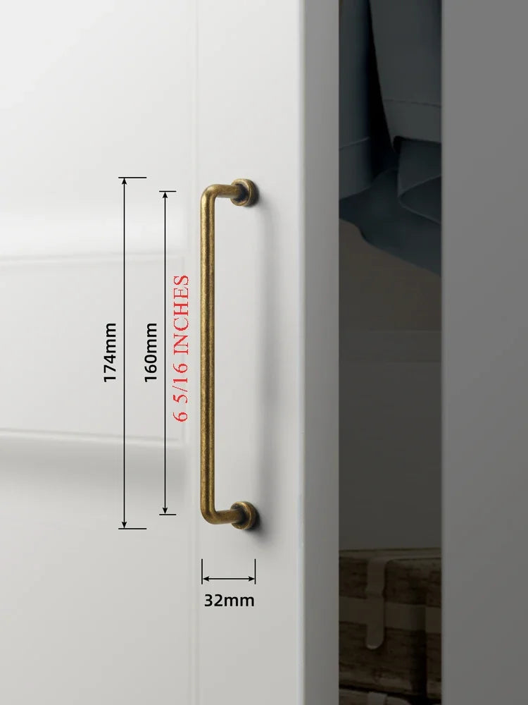 Bronze Cabinet Pulls Antique Furniture Door Handles Knobs