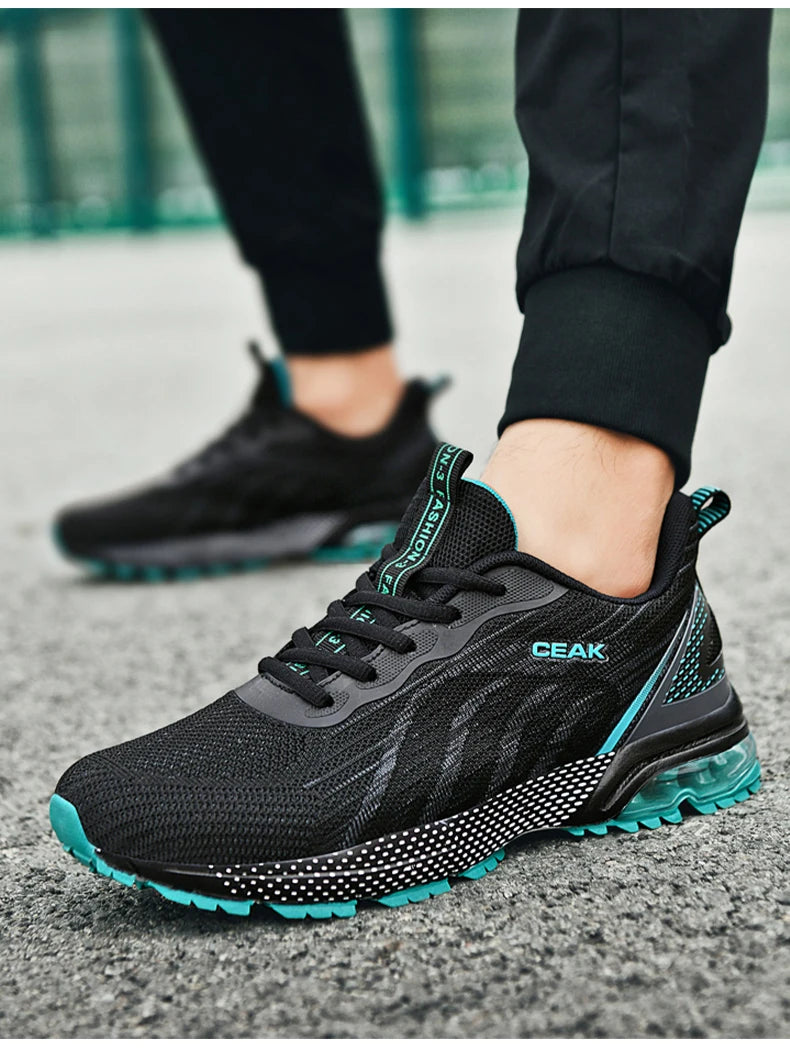 Men's Fashion Sneakers – Breathable Casual Athletic Running Shoes