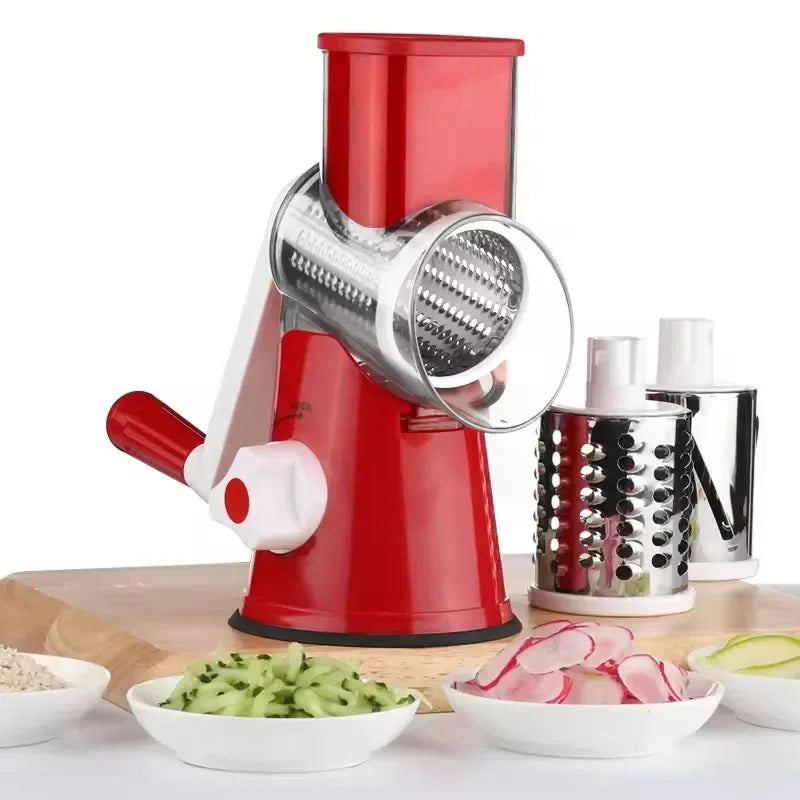 Manual Rotary Vegetable Slicer Cutter