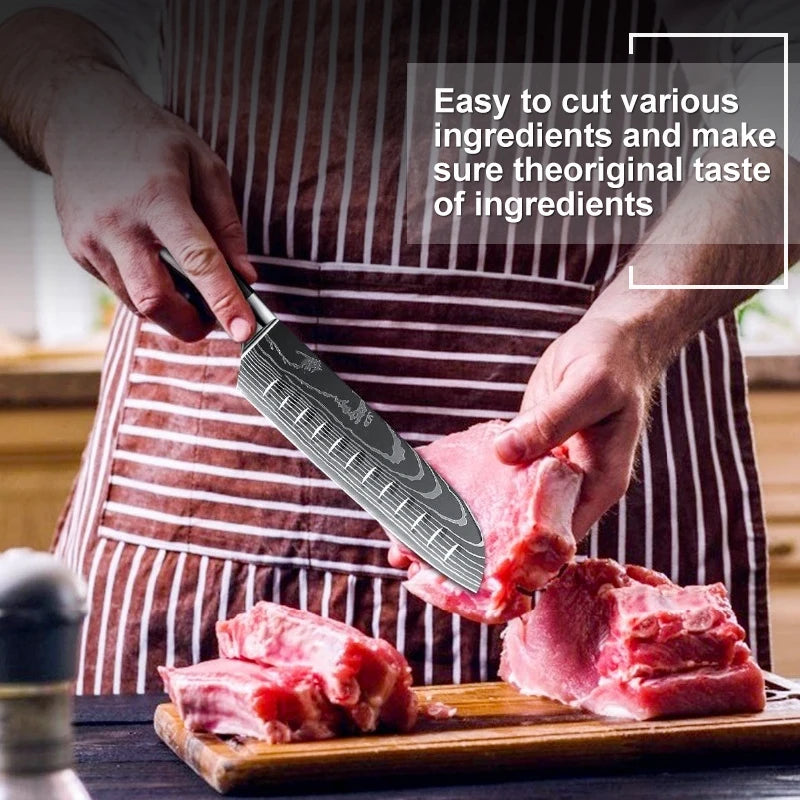 Stainless Steel Chef Knife Set