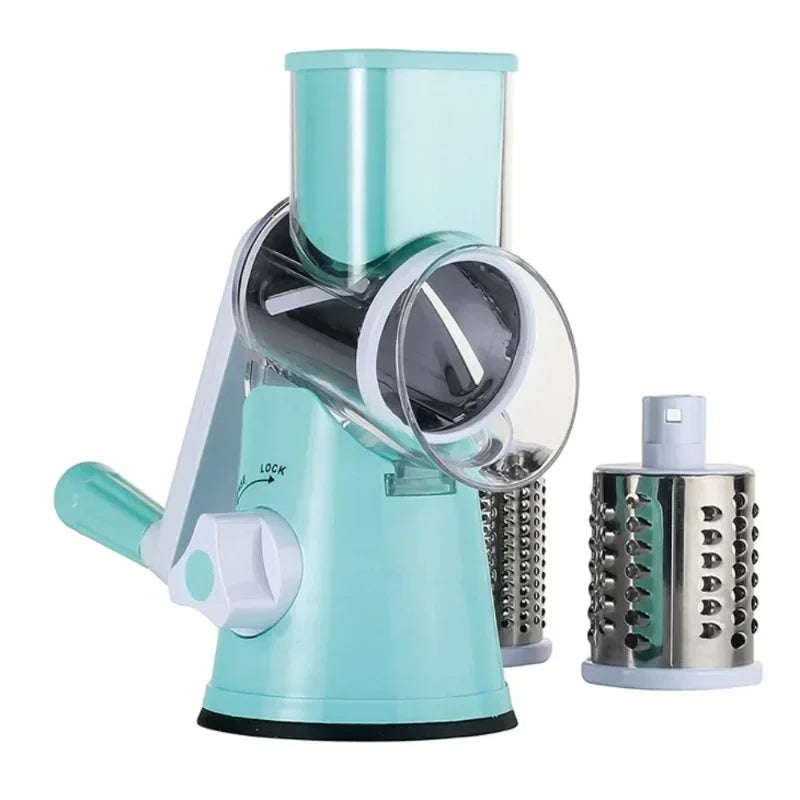 Manual Rotary Vegetable Slicer Cutter