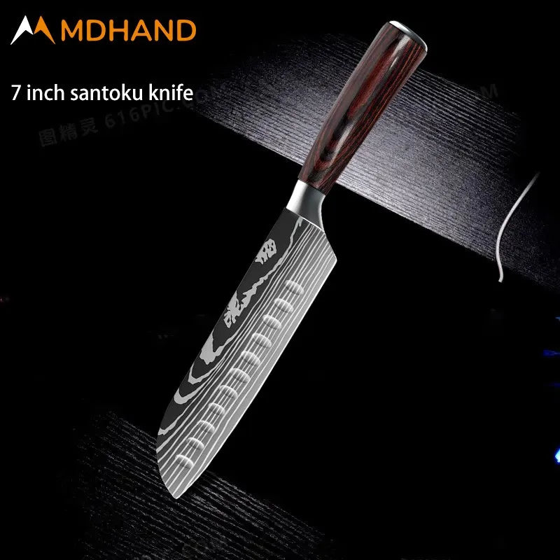 Stainless Steel Chef Knife Set