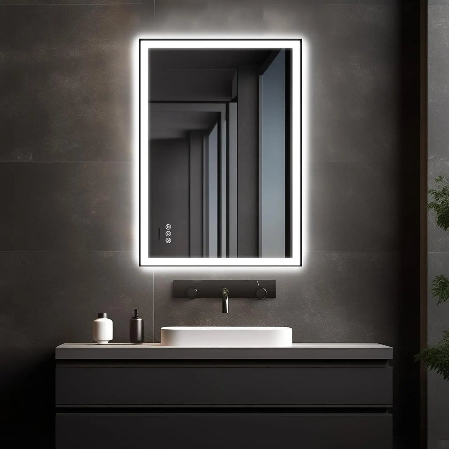 24x32 LED Front/Backlit Bathroom Mirror