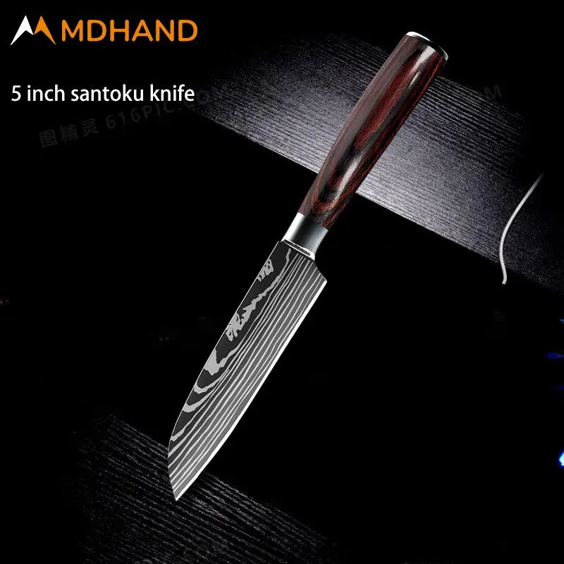 Stainless Steel Chef Knife Set